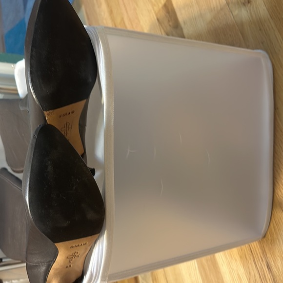 Cole Haan NikeAir Pull On knee high stretch leather Boots Chocolate brown size 6 - Picture 5 of 9